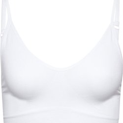 DECOY - BH Top Smalle Stropper - Hvid