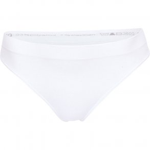 DECOY - Microfiber String Trusser - Hvid