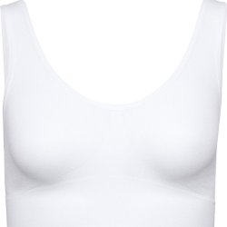 DECOY - BH Top brede stropper - Hvid