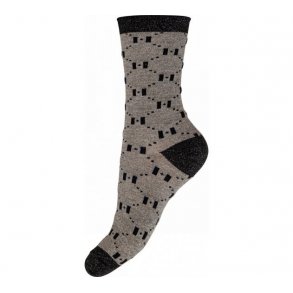 Hype The Detail - Glimmer Strmper Mnster - Sort/Gr