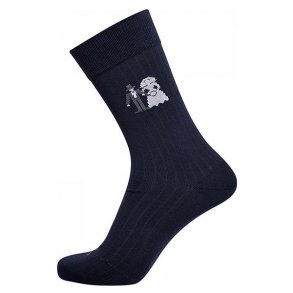 Egtved - Merino uld - Uden elastik - Bryllupssok Navybl