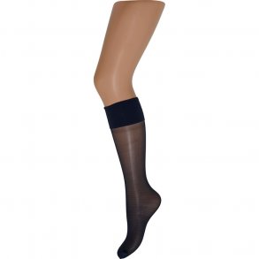 DECOY - Knstrmpe - Silk Look - Navybl - <strong> 2-PACK </strong>